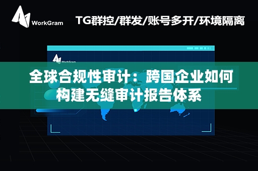  全球合规性审计：跨国企业如何构建无缝审计报告体系