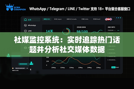社媒监控系统：实时追踪热门话题并分析社交媒体数据