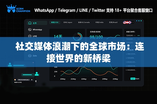  社交媒体浪潮下的全球市场：连接世界的新桥梁