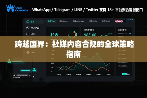  跨越国界：社媒内容合规的全球策略指南
