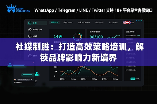  社媒制胜：打造高效策略培训，解锁品牌影响力新境界