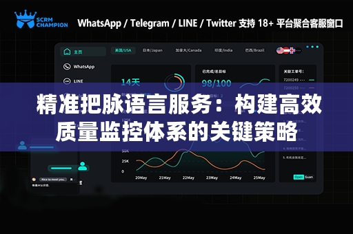  精准把脉语言服务：构建高效质量监控体系的关键策略