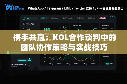  携手共赢：KOL合作谈判中的团队协作策略与实战技巧