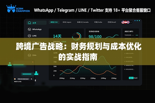  跨境广告战略：财务规划与成本优化的实战指南