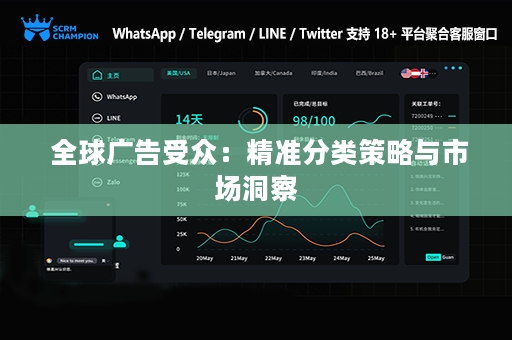  全球广告受众：精准分类策略与市场洞察