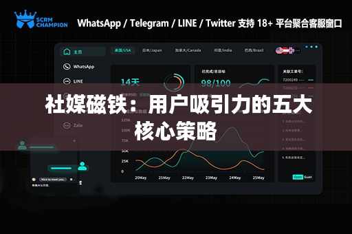  社媒磁铁：用户吸引力的五大核心策略