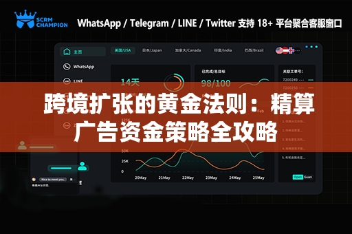  跨境扩张的黄金法则：精算广告资金策略全攻略