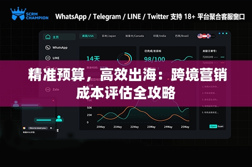  精准预算，高效出海：跨境营销成本评估全攻略