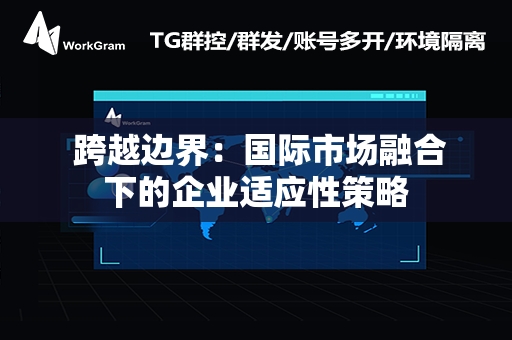  跨越边界：国际市场融合下的企业适应性策略