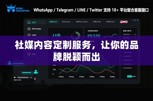 社媒内容定制服务，让你的品牌脱颖而出