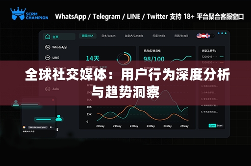  全球社交媒体：用户行为深度分析与趋势洞察