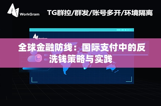  全球金融防线：国际支付中的反洗钱策略与实践