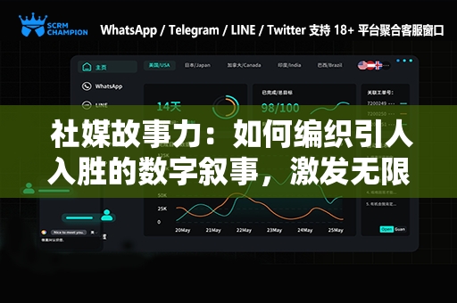  社媒故事力：如何编织引人入胜的数字叙事，激发无限影响力