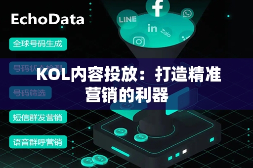  KOL内容投放：打造精准营销的利器