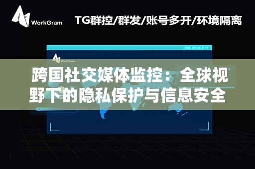  跨国社交媒体监控：全球视野下的隐私保护与信息安全策略