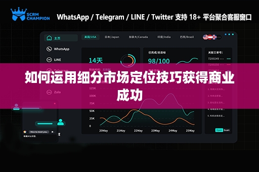 如何运用细分市场定位技巧获得商业成功