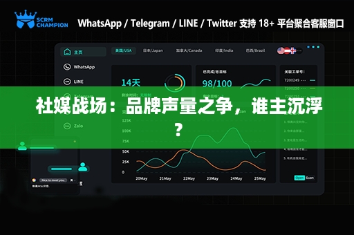  社媒战场：品牌声量之争，谁主沉浮？