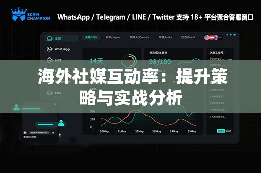  海外社媒互动率：提升策略与实战分析