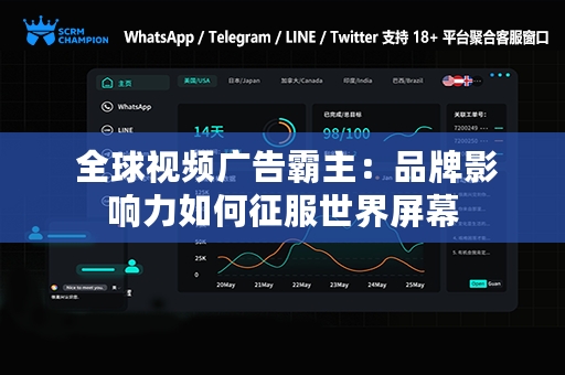  全球视频广告霸主：品牌影响力如何征服世界屏幕