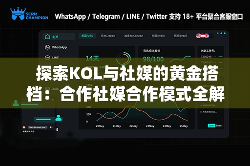  探索KOL与社媒的黄金搭档：合作社媒合作模式全解析