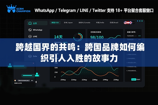 跨越国界的共鸣：跨国品牌如何编织引人入胜的故事力