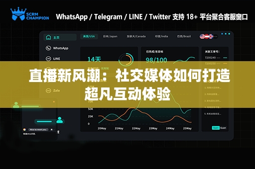  直播新风潮：社交媒体如何打造超凡互动体验