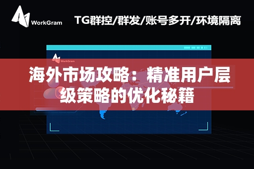  海外市场攻略：精准用户层级策略的优化秘籍