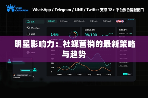  明星影响力：社媒营销的最新策略与趋势