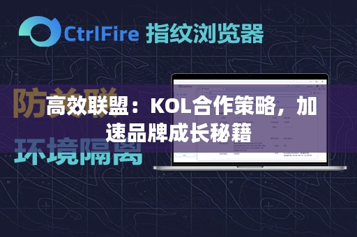  高效联盟：KOL合作策略，加速品牌成长秘籍