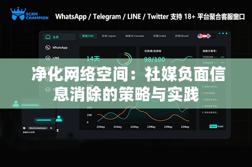  净化网络空间：社媒负面信息消除的策略与实践