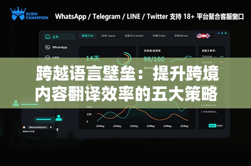  跨越语言壁垒：提升跨境内容翻译效率的五大策略