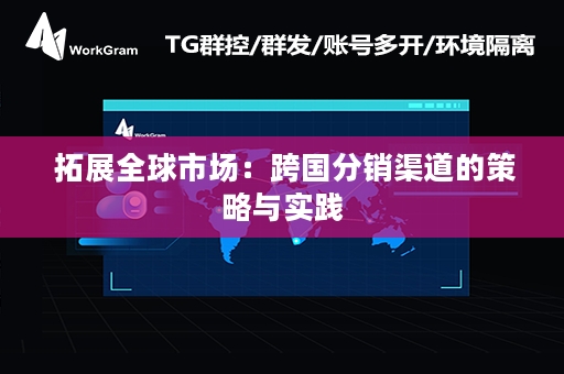  拓展全球市场：跨国分销渠道的策略与实践