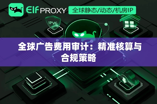  全球广告费用审计：精准核算与合规策略