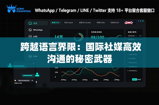  跨越语言界限：国际社媒高效沟通的秘密武器