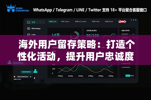  海外用户留存策略：打造个性化活动，提升用户忠诚度
