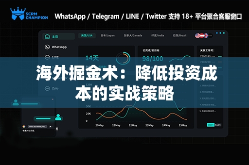  海外掘金术：降低投资成本的实战策略