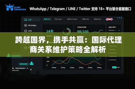  跨越国界，携手共赢：国际代理商关系维护策略全解析