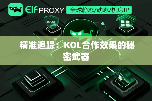  精准追踪：KOL合作效果的秘密武器