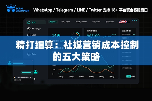  精打细算：社媒营销成本控制的五大策略