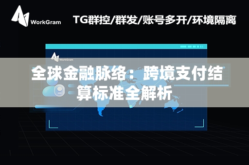  全球金融脉络：跨境支付结算标准全解析