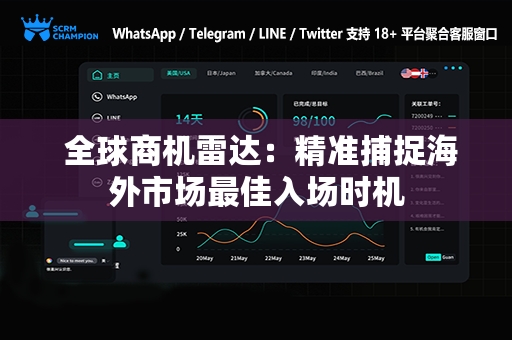  全球商机雷达：精准捕捉海外市场最佳入场时机