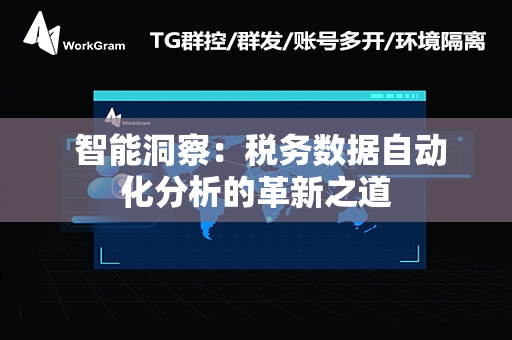  智能洞察：税务数据自动化分析的革新之道