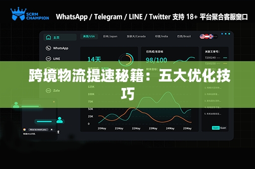  跨境物流提速秘籍：五大优化技巧