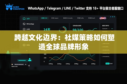  跨越文化边界：社媒策略如何塑造全球品牌形象