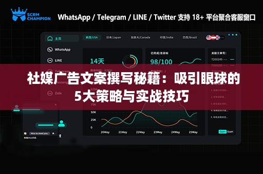  社媒广告文案撰写秘籍：吸引眼球的5大策略与实战技巧