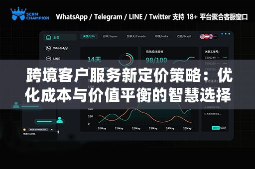  跨境客户服务新定价策略：优化成本与价值平衡的智慧选择