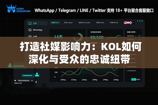  打造社媒影响力：KOL如何深化与受众的忠诚纽带