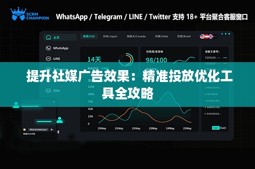  提升社媒广告效果：精准投放优化工具全攻略