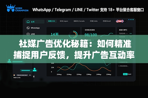  社媒广告优化秘籍：如何精准捕捉用户反馈，提升广告互动率