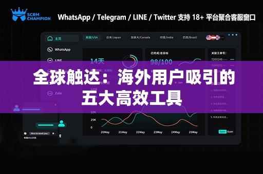  全球触达：海外用户吸引的五大高效工具